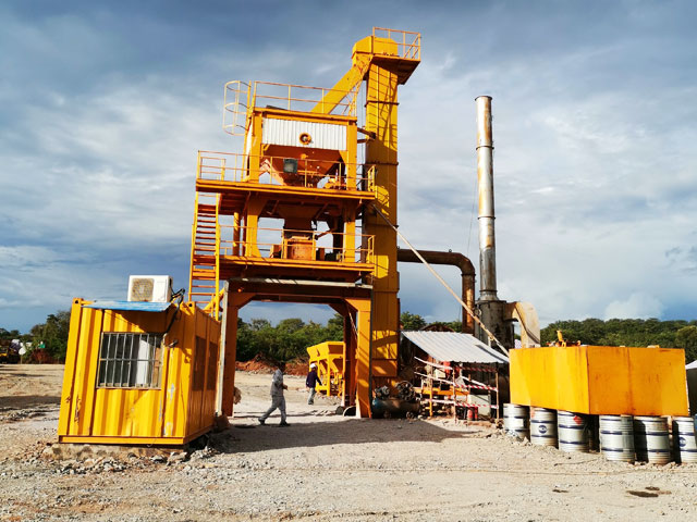 LB500瀝(li)青攪拌站(zhan)