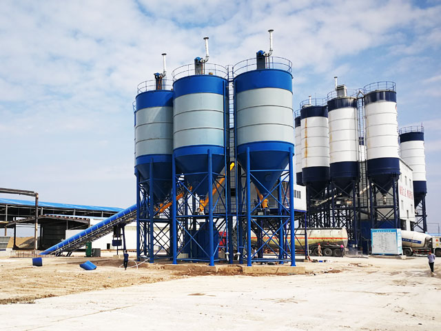 HZS180混凝土攪(jiao)拌站